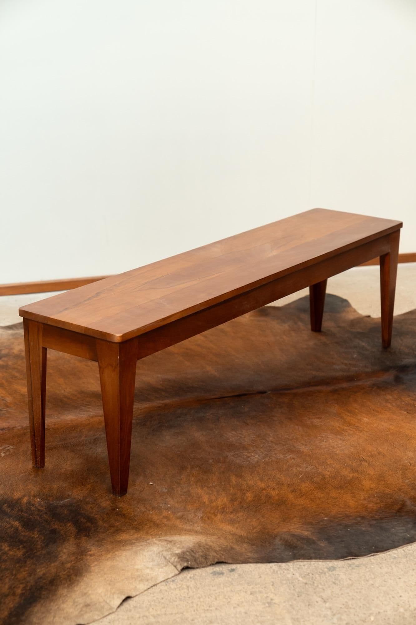 Banca Griega, Madera maciza, ancho 130 cm, foto 2 de 4