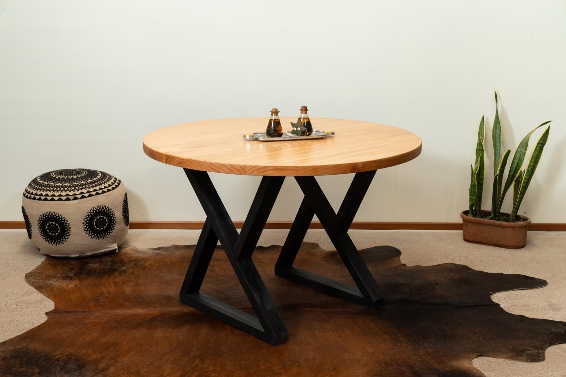 Mesa de centro Roma, Madera maciza, ancho 120 cm, foto 3 de 4