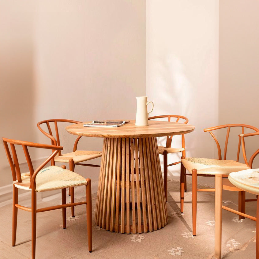 Mesa de comedor redonda modelo Ferrara